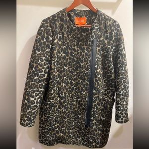 Cute Leopard Oversized Jacket